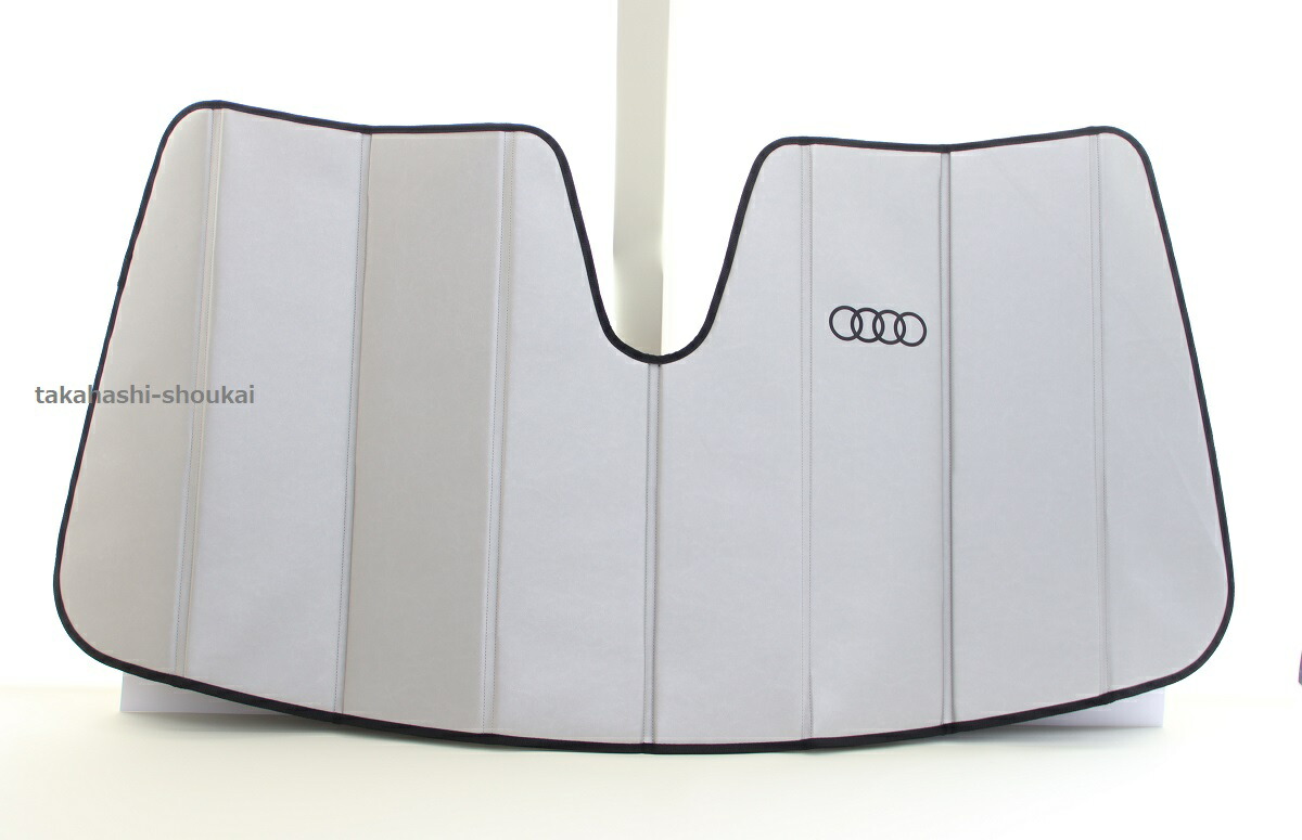 楽天市場】USアウディ純正 専用設計 AUDI ロゴ入 サンシェード
