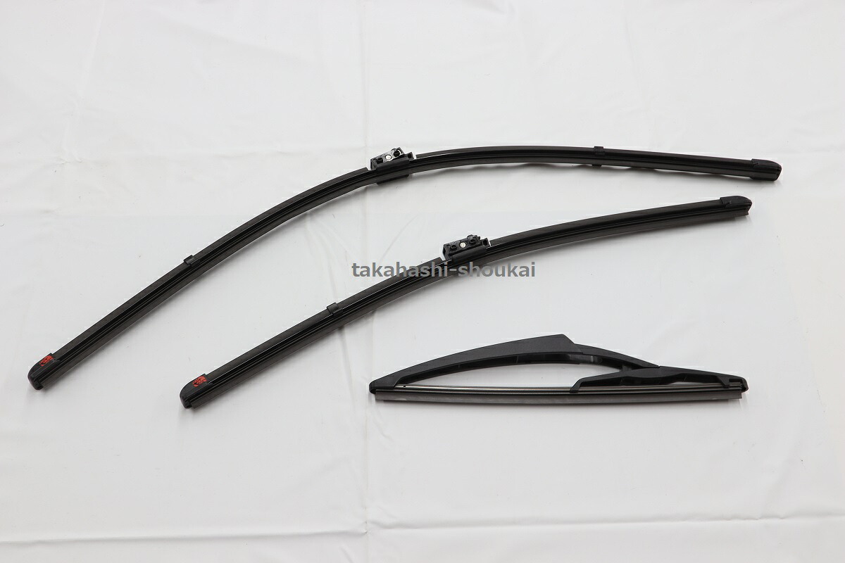 ベンツ Bクラス用(W246)優良品フロントワイパー対応純正品番:A2468202800+A2468201045(運転席側・助手席側各1本+リアワイパー 1本)B180・B250 事前の適合確認をお願いいたします。|高橋商会 公式 店