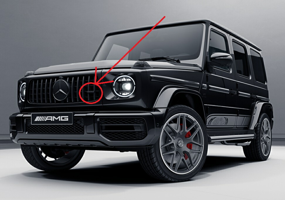 楽天市場】W463A Gクラス 2018年～2023年純正品 フロントグリル