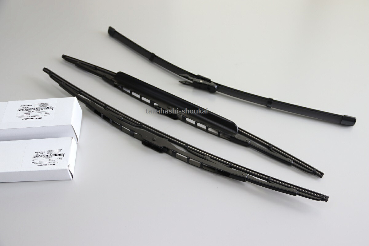 987型 ケイマン フロントワイパー 左右+リアワイパー 品番:99662890108 (もしくは99662890111) +9P1955426 要適合確認ケイマン・ケイマンS・ケイマンR PORSCHE Cayman|高橋商会 公式 店