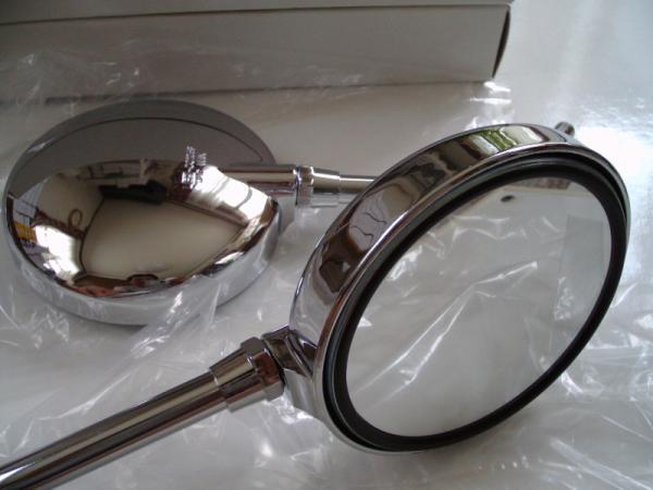 全フィン　ミラー　ショート　メッキ/左右 正ネジ10ミリ 全フィン ミラー ショート メッキ/左右 正ネジ10ミリ Amazon