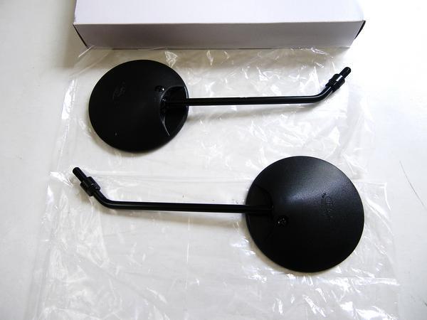 楽天市場】☆バレンタイプ！ BLACK ラウンドミラーSET 【ロングセラー ...
