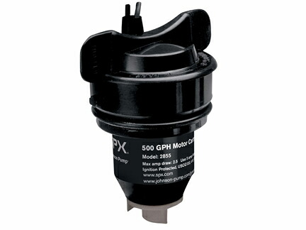 JOHNSON ジョンソン カートリッジポンプ スペアモーター 500GPH ビルジポンプ エアレーター ライブウェル｜竹屋釣具店