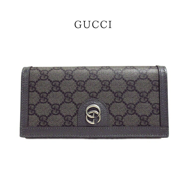 楽天市場】グッチ 財布 GUCCI 二つ折り長財布 札入れ メンズ