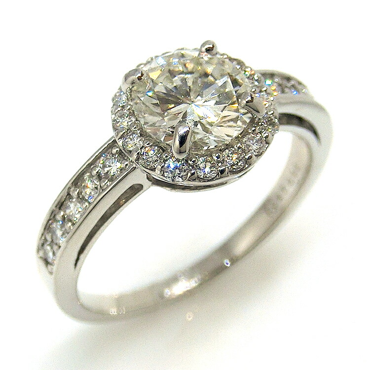 pt900 天然ダイヤモンド 結婚指輪 リング プラチナ 鑑定書付き プレゼント 指輪 ダイヤモンドリング プラチナ PT900 ラウンド