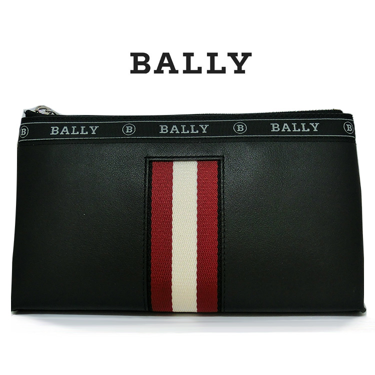 楽天市場】バリー BALLY 本革 レザー クラッチバッグ ブランド