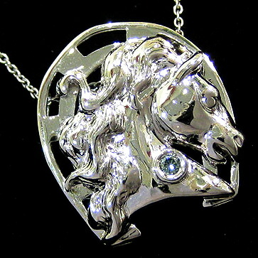 18Kホワイトゴールド 馬蹄型チャーム 楽天市場】馬蹄 チャーム 馬 ペンダント トップ ホースシュー 午(うま