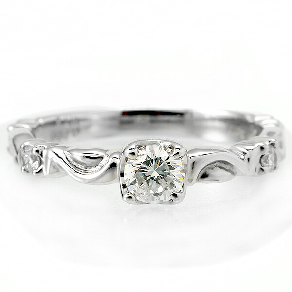 楽天市場】エンゲージリング プラチナ PT950 ダイヤモンド ブライダル