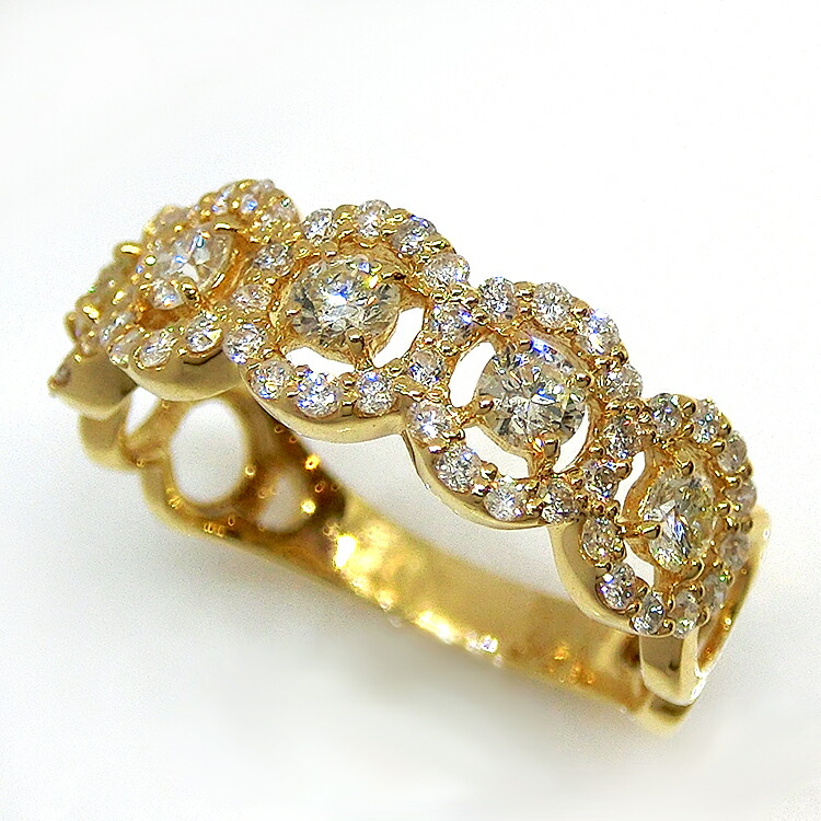 楽天市場】K18WG セラミック 18金 ホワイトゴールド 指輪 リング