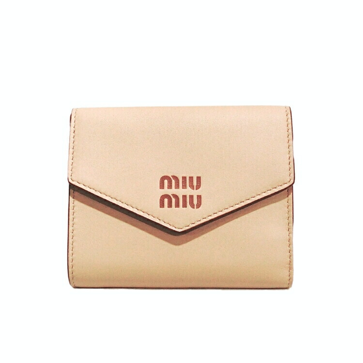 楽天市場】ミュウミュウ 財布 三つ折り財布(小銭入れあり) MIU