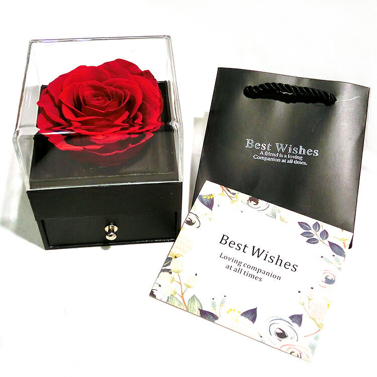 楽天市場】プリザーブドフラワー ジュエリーボックス 宝石箱 BOX