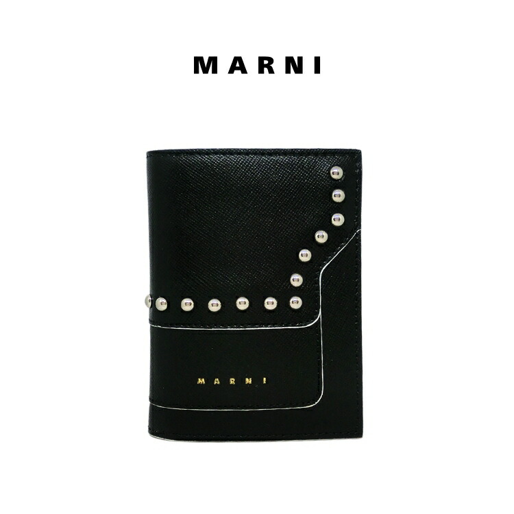 楽天市場】マルニ MARNI 財布 二つ折り財布 PFMOQ14U07 LV520
