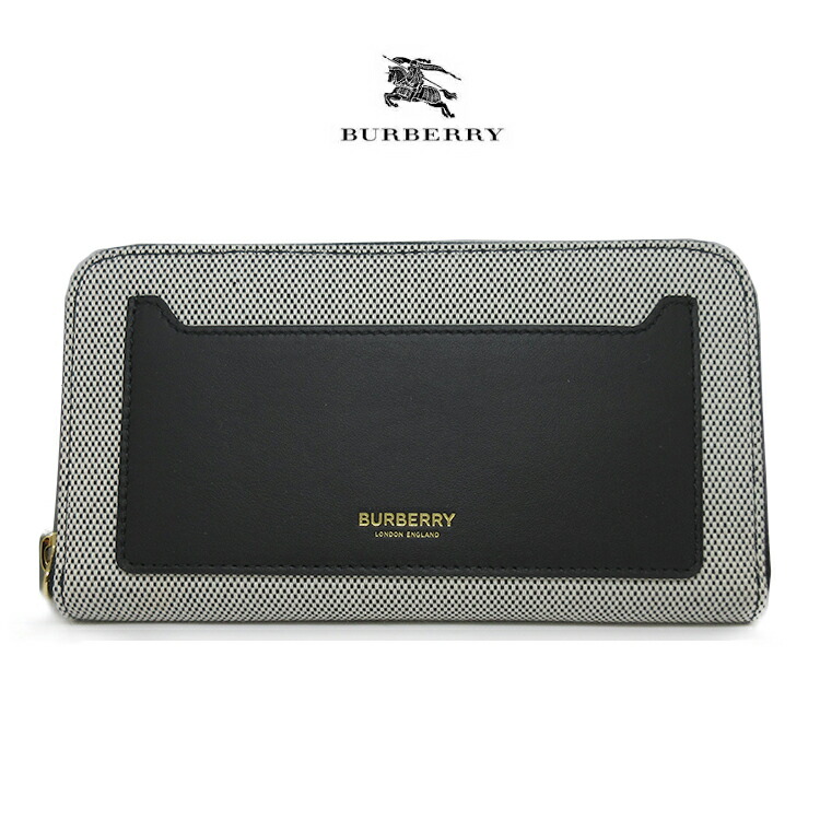 楽天市場】バーバリーBURBERRY ラウンドファスナー長財布 8039493 ロゴ