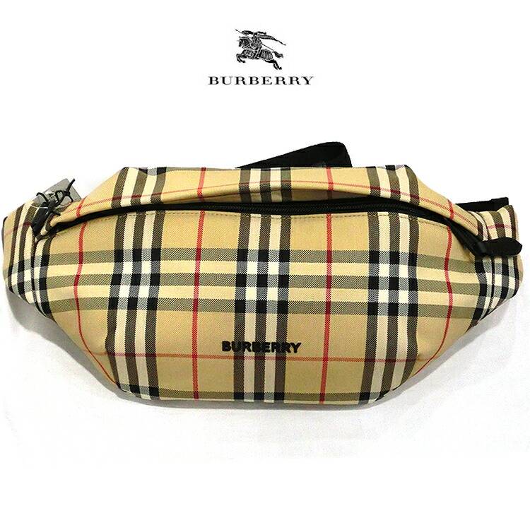 未使用 バーバリー BURBERRY チェック ロゴ ボディバッグ burberry/バーバリー通販 | チェック クロスボディバッグ​【送料無料