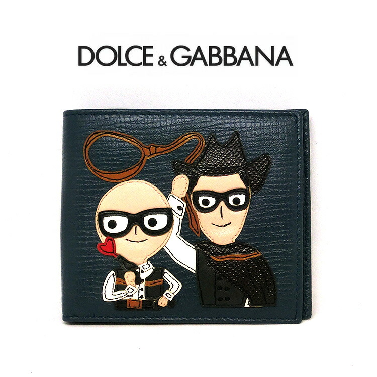 楽天市場】ドルガバ 二つ折り財布 ドルチェ＆ガッバーナ DOLCE＆GABBANA ウォレット bp1321 D&G 本革レザー メンズ 無地 短財布  折りたたみ スモールウォレット 紳士 男性 一粒万倍日 贈り物 プレゼント ギフト 並行輸入品 クリスマス : 宝石のプリマローズ1980