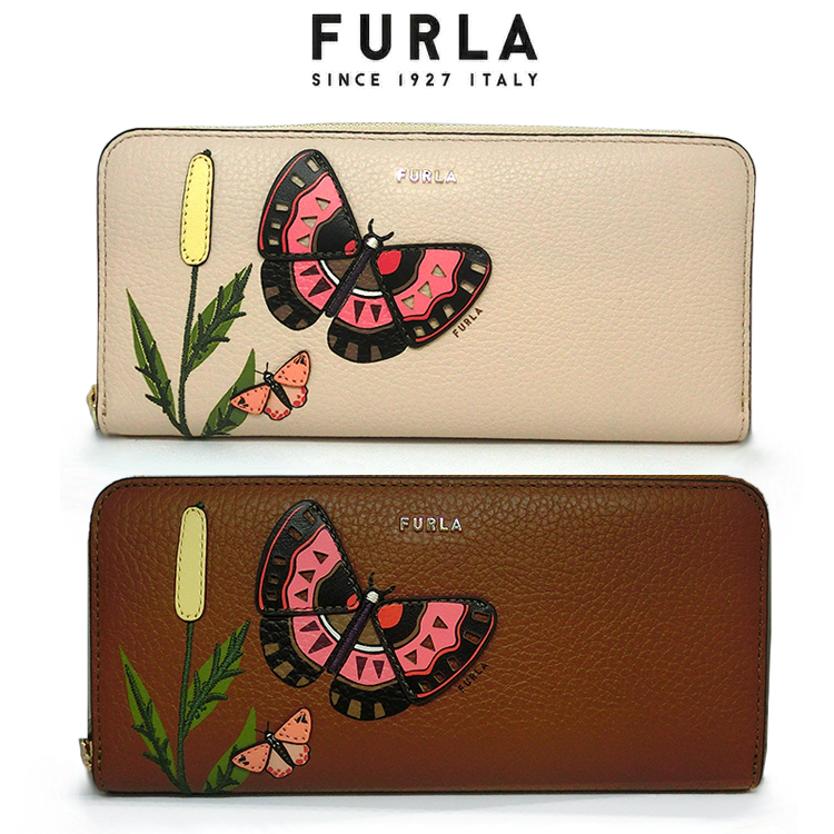 楽天市場】訳あり フルラ 長財布 二つ折り財布 本革レザー FURLA