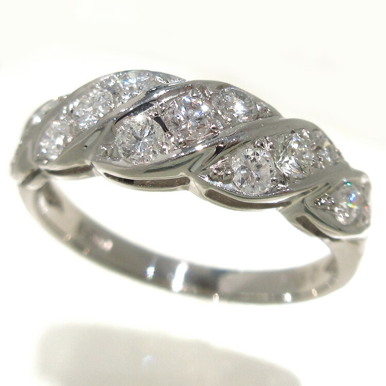 リング PT プラチナ 900 指輪 ダイヤモンド D-0.50ct レディース ジュエリー ファッションリング デザイン 1点もの 新品 12号 存在感 ご褒美 プレゼント ギフト 贈り物 記念日 おしゃれ 視線 美しい きれい 綺麗 クラシック 豪華 ゴージャス s1528766 (t79)