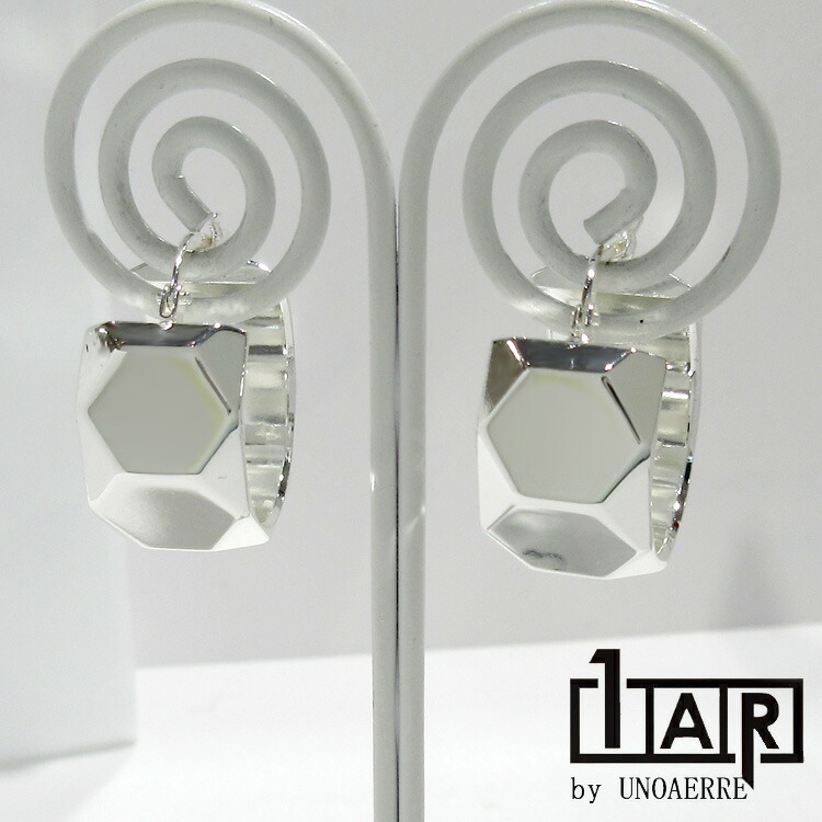 1AR フープピアス イタリア アクセサリーフープピアス 031096 １AR by UNOAERRE ファッション トレンド デザイン バイカラー 魅力的 ピアス インパクト モダン ボリューム コーディネート (ND) (t711) YG クリスマス