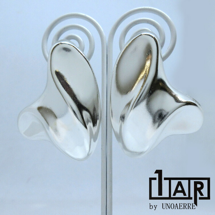 1AR スタッドピアス イタリア アクセサリーデザインピアス 031966 １AR by UNOAERRE ファッション トレンド デザイン バイカラー 魅力的 ピアス インパクト モダン ボリューム コーディネート (ND) (t711) YG クリスマス