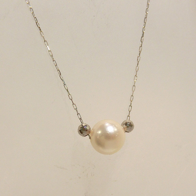 楽天市場】パール ネックレス アコヤ 本真珠 8.0〜8.5mm 鑑別書付き (6