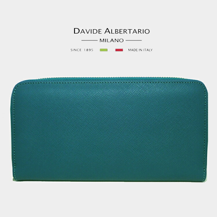 長財布 本革 イタリア レザー ラウンドファスナー ラウンドジップ 財布 メンズ ウォレット ダビデアルベルタリオ DAVIDE ALBERTARIO 新品 一粒万倍日 天赦日 メンズ 贈物 ギフト プレゼント お祝い 記念日 deal ブランド財布 並行輸入 薄い 大容量 さいふ サイフ レディース