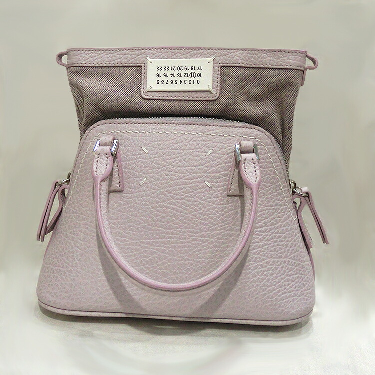 メゾンマルジェラ バッグ Maison Margiela 5AC マイクロ S56WG0081 P4455 T5166 ウィステリア ライトパープル 楽天市場】メゾンマルジェラ バッグ Maison Margiela 5AC マイクロ