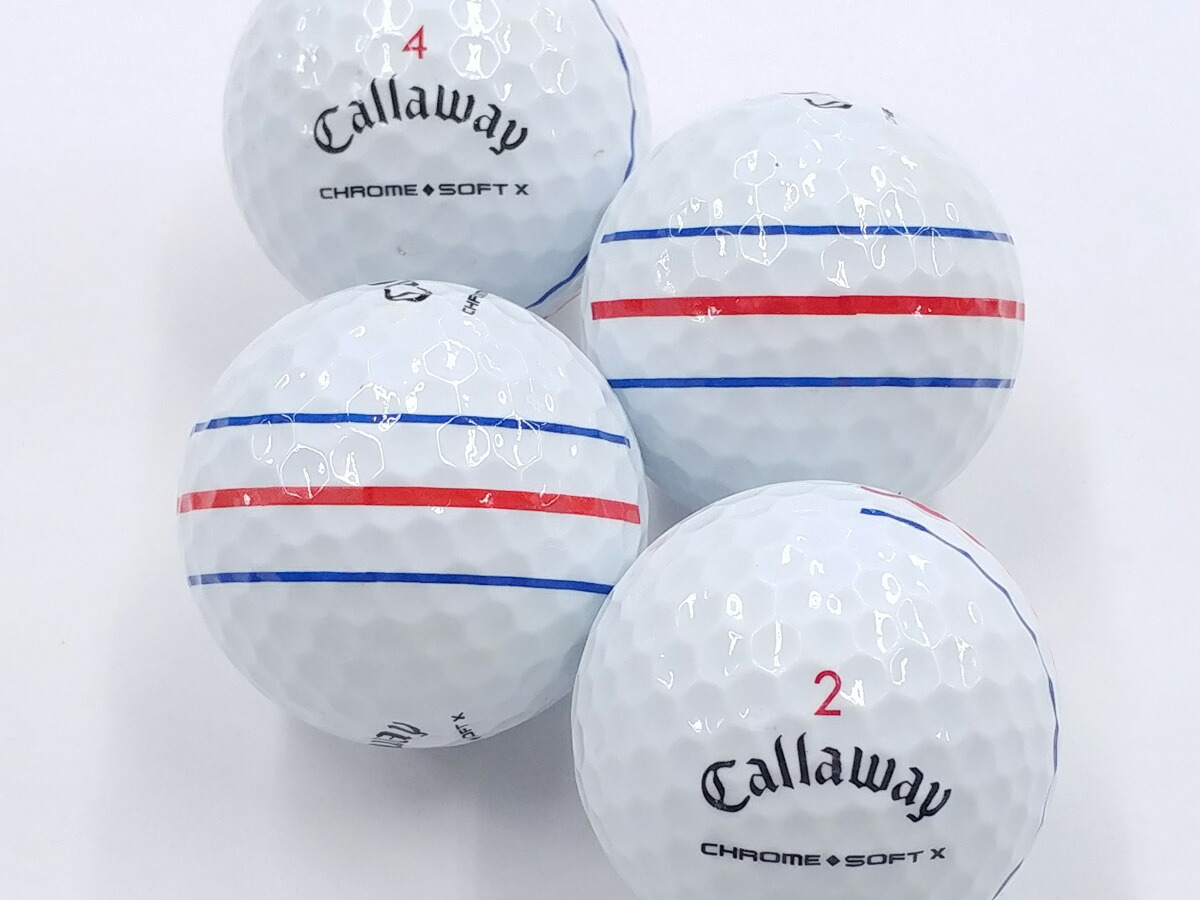 楽天市場】【ABランク】キャロウェイ CHROME・SOFT X TRUVIS カラー・年代混合 1個【あす楽】【ロストボール】【中古】 : 球手箱  楽天市場店