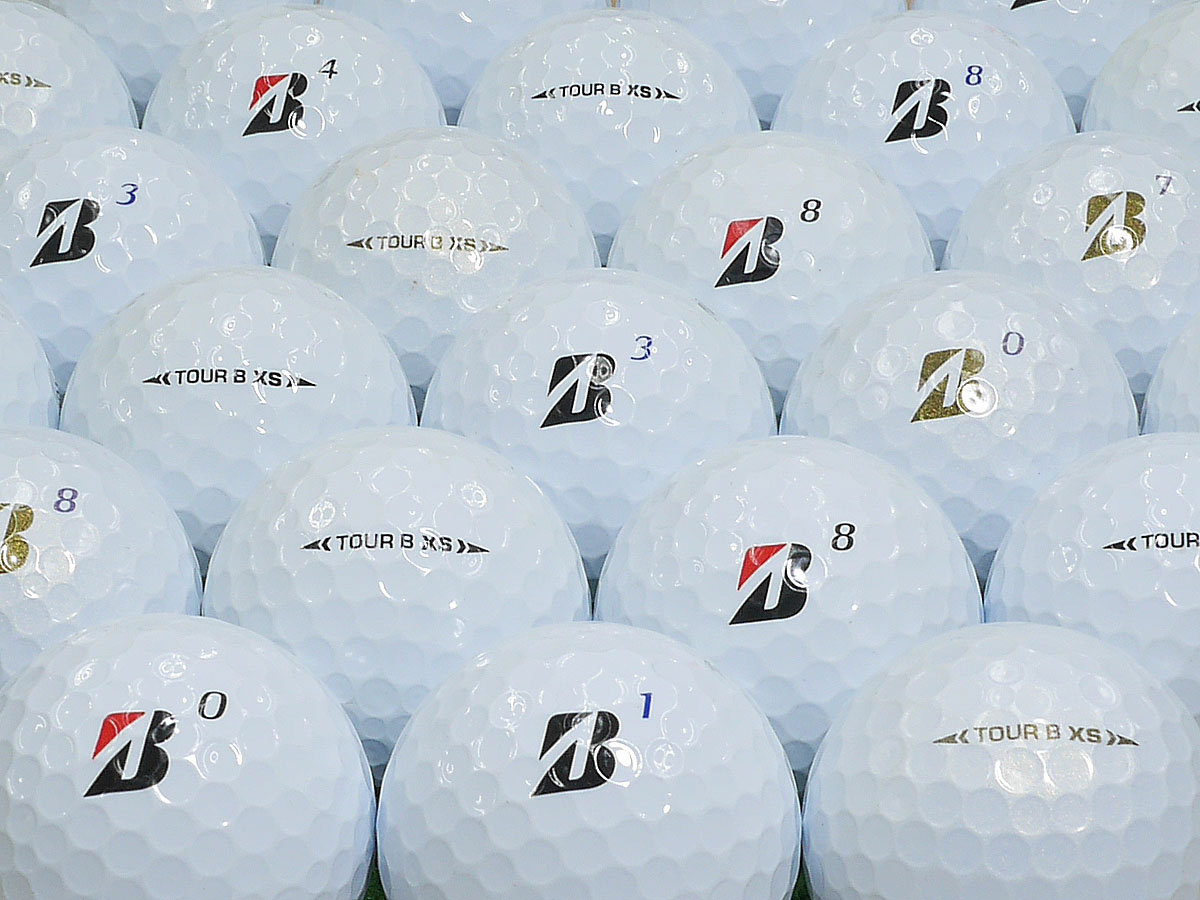 【楽天市場】【中古】【ABランク】【ロゴなし】BRIDGESTONE GOLF TOUR B XS 2022年モデル ホワイト系混合 30個セット  ロストボール ゴルフボール : 球手箱