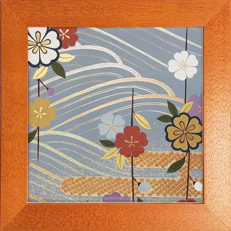 ⚠️1/4値下げ⚠️川島織物 刺繍 額縁 楽天市場】【川島織物】 工芸錦織掛け額 「フルーレ」 ◇額付き