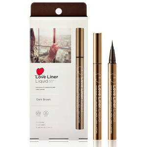 tansera shop: LoveLiner love liner liquid dark brown liquid eyeliner