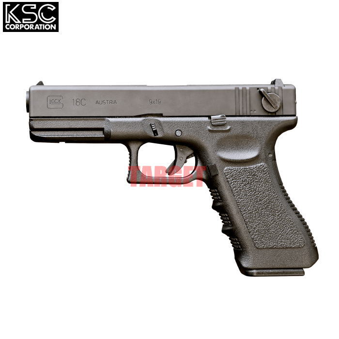 ☆【お取り寄せ】KSC G18C スライドヘヴィウェイト ガスブローバック 18歳以上 (HW Gシリーズ GLOCK18C グロック18C)｜TARGET Military Shop ターゲット