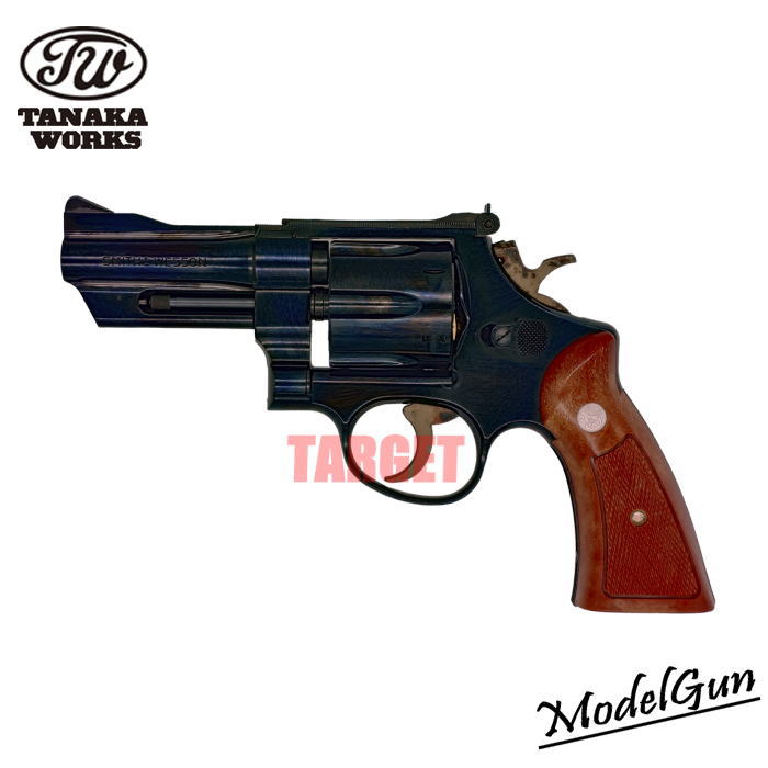 ☆【お取り寄せ】タナカワークス モデルガン S&W M27 &ldquo;ザ .357 マグナム&rdquo; 3.5 インチ スチールフィニッシュ 完成品 18歳以上 (S&W M27 &ldquo;The .357 Magnum&rdquo; 3-&frac12; inch Steel Finish )｜TARGET Military Shop ターゲット