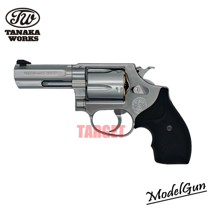 ☆【お取り寄せ】タナカワークス モデルガン S&W M60 パフォーマンスセンター 3インチ バージョン2 ステンレスフィニッシュ 18歳以上 (S&W M60 Performance Center 3inch Stainless Finish Version 2 )｜TARGET Military Shop ターゲット