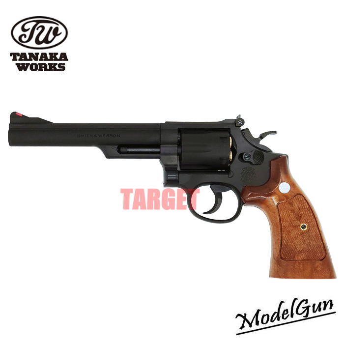 ☆【お取り寄せ】タナカワークス 発火モデルガン S&W M19 6インチ コンバットマグナム  HW Ver.3 18歳以上  (S&W M19 6inch Combat magnum HW Ver.3)