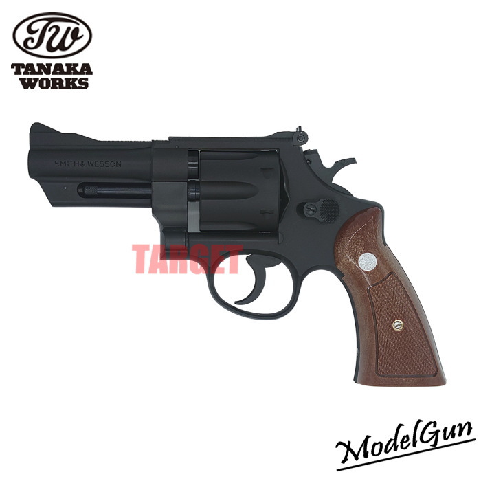 ☆タナカワークス モデルガン S&W M27 “ザ .357 マグナム”  3-1/2 インチ ヘビーウエイト 完成品 18歳以上  (Smith & Wesson M27 “The .357 Magnum” 3-1/2 inch Heavy Weight Model Gun レジスタードマグナム)