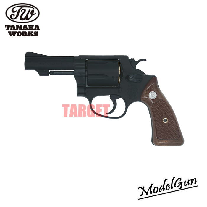 ☆【お取り寄せ】タナカワークス 発火モデルガン S&W M36 3インチ スクエアバット へビーウェイト バージョン2  18歳以上  (S&W M36 3inch Square Butt Heavy Weight Version.2  )