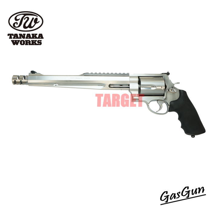 ☆【お取り寄せ】タナカワークス ガスガン S&W M500 パフォーマンスセンター 10.5inch ステンレスフィニッシュ Version2 18歳以上 (M500 10.5inch Version.2)|TARGET Military Shop ターゲット