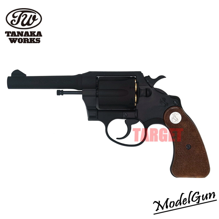 ☆タナカワークス 発火モデルガン コルト ポリスポジティブ スペシャル 4インチ 3rd イシュー Rモデル HW 18歳以上  (Colt Police Positive Special 4inch 3rd issue “R-model” HW)