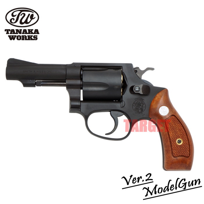 【楽天市場】 タナカワークス 発火モデルガン S&W .38 チーフスペシャル 2inch スクエアバット ジョーカーモデル HW Version.2  18歳以上 (Chiefs Special Pre‐M36 Square Butt ”Joker” Model プリM36) : TARGET  Military Shop ターゲット