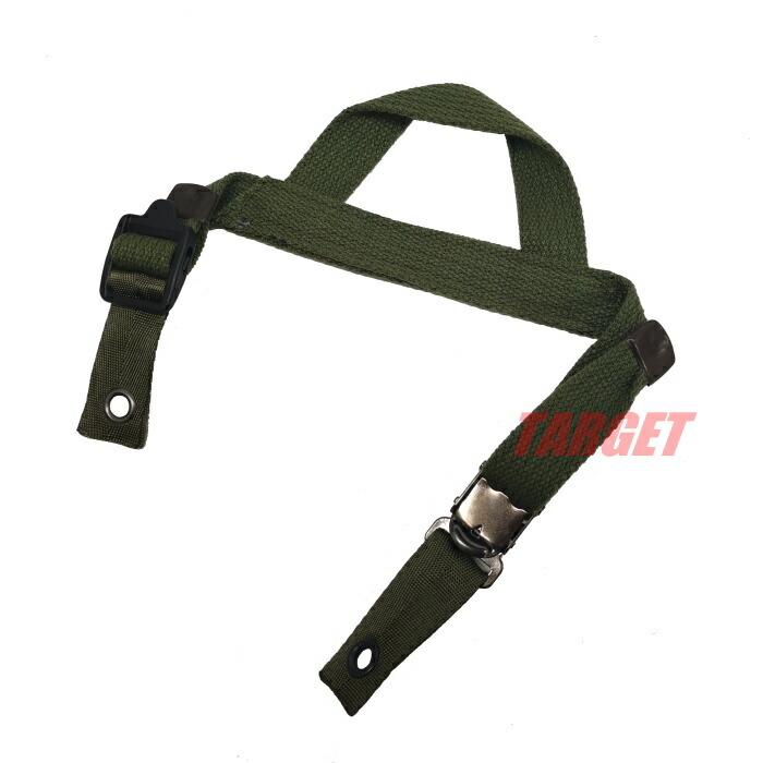 楽天市場】自衛隊 八八式鉄帽用あご紐 スライド式 旧型 （あごひも