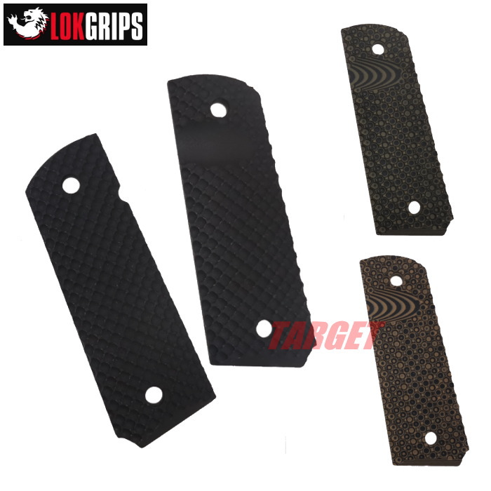 楽天市場】1911 コンパクト用 G10グリップ グレーブラック