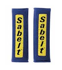 Sabelt サベルト ショルダーパット 3インチ 75mm ブルー 2個入り