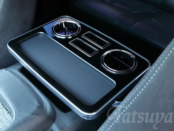 楽天市場】ハイエース 200系専用センタードリンクテーブル リア