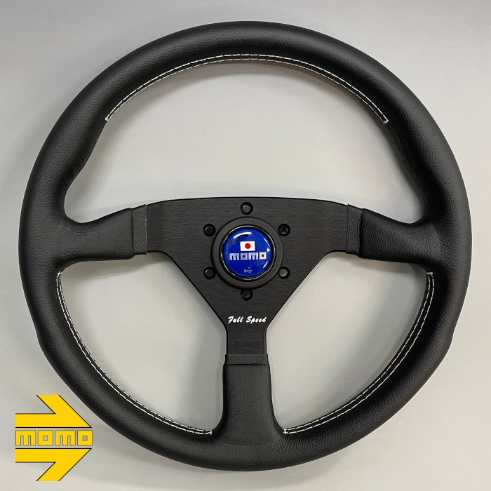 MOMO ステアリング Ronnie Peterson 3スポークヴィンテージ品 MOMO 