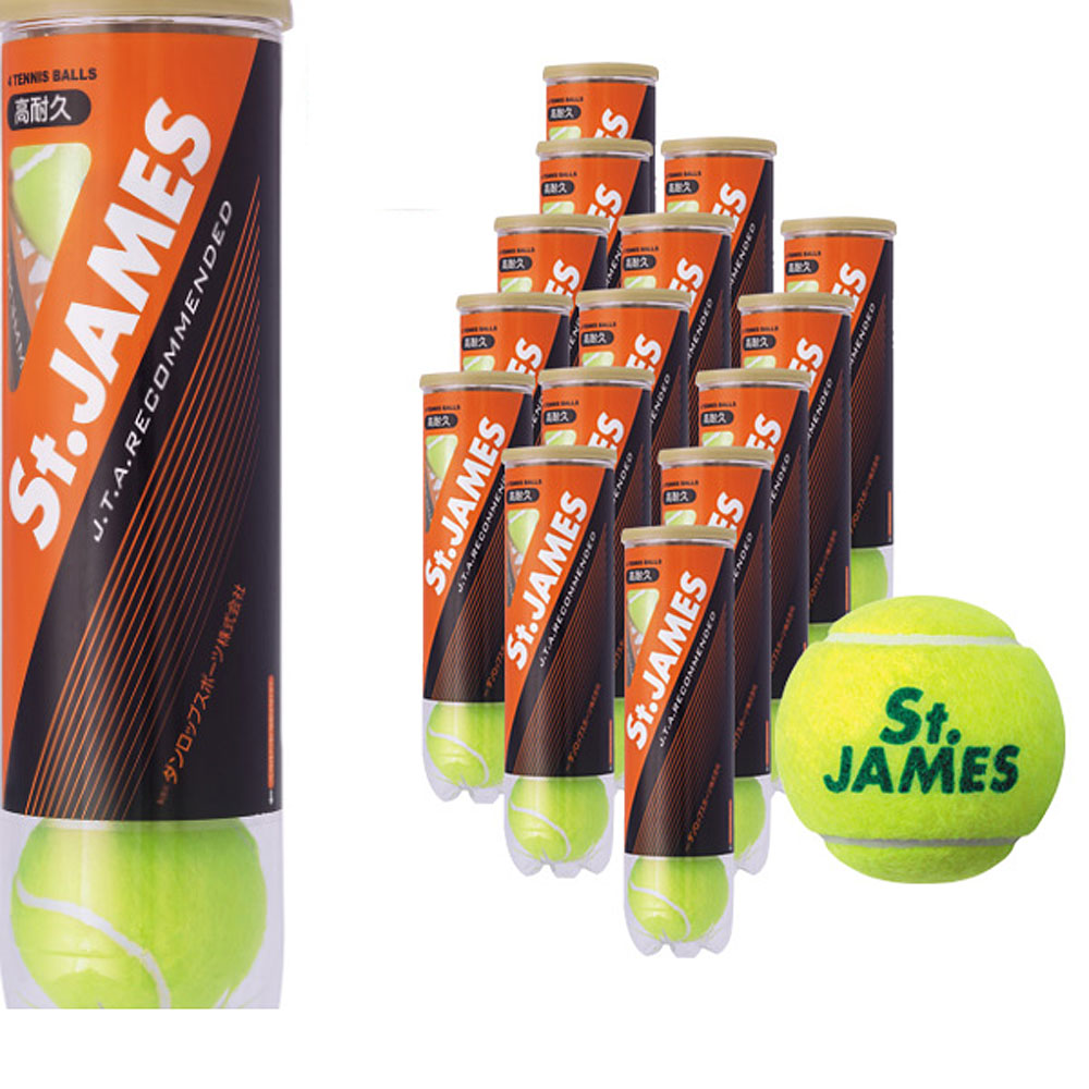 【楽天市場】DUNLOP St.JAMES（ダンロップ セントジェームス) 30缶/120球：テニスショップアクセル楽天市場店