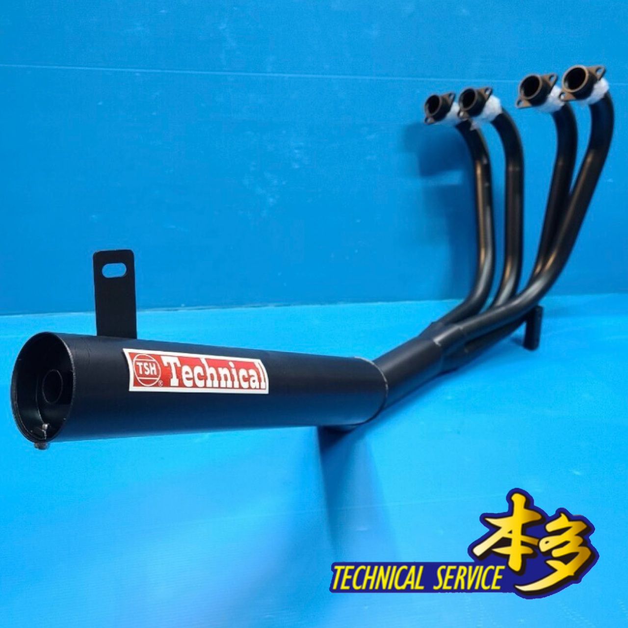 XJR400R RH02J ショート管 マフラー ブラック 黒 YAMAHA ヤマハ 【店頭受取対応商品】 バイク 単車 フロントフォーク パーツ 部品 ドレスアップ カスタム 旧車|テクニカルサービス本多