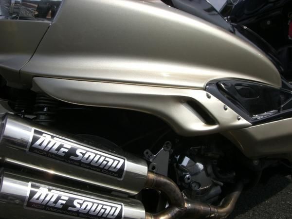 楽天市場】マジェスティー250/C フロントマスク B 黒 SG03J