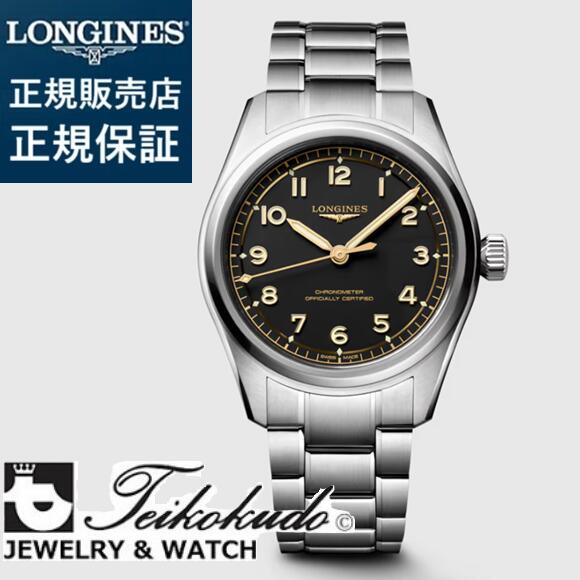 ロンジン スピリット LONGINES SPIRIT PILOT L3.809.4.53.6 メンズ腕時計｜宝石時計サロン帝國堂
