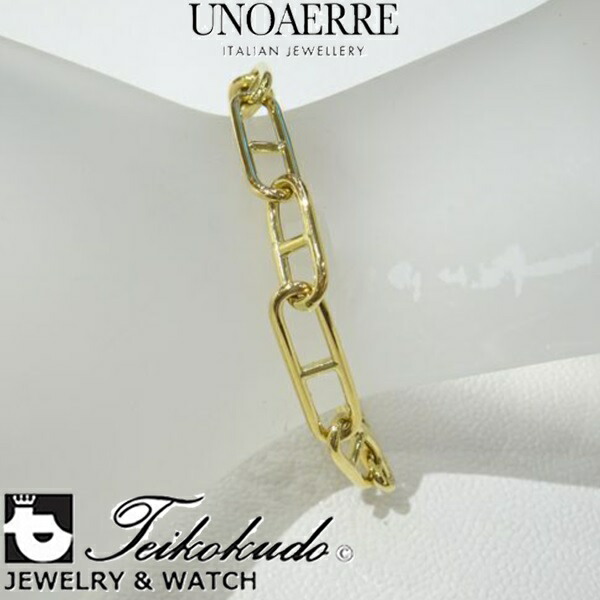 楽天市場】ウノアエレ ブレスレット K18YG : たかみ質店楽天市場店