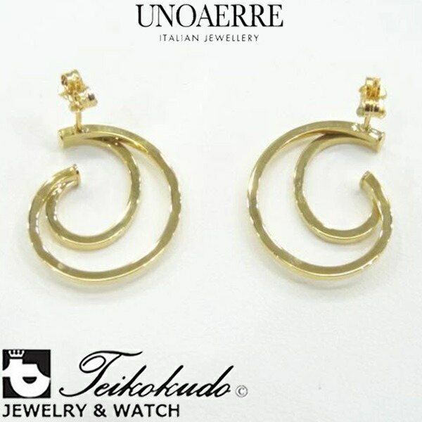 ウノアエレ　UNOAERRE　k18 楽天市場】ウノアエレ K18 ゴールド リング イタリア製